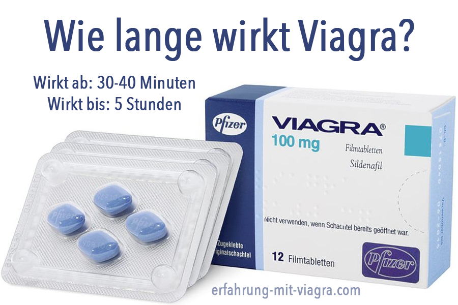 Viagra Wie lange steht er?